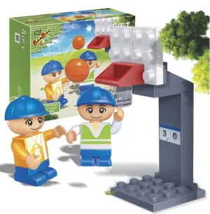 Конструктор, BanBao, Баскетболни играчи, 27 части