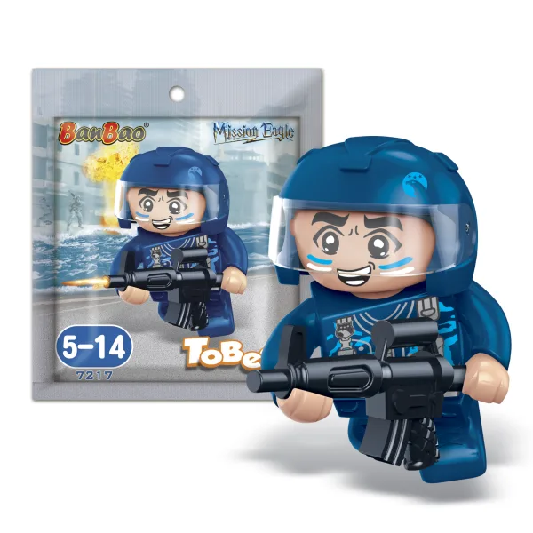 Мини фигурка, BanBao, Боец