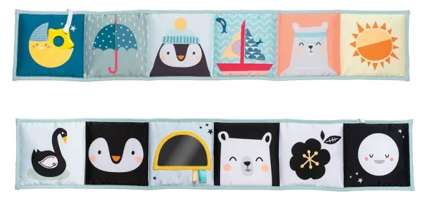 Детска книжка с активности, Taf Toys, Северен полюс, 14 х 85 cm