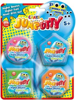 Игрален комплект, Craze, Смес за подскачащи топки, Блистер 4 цвята