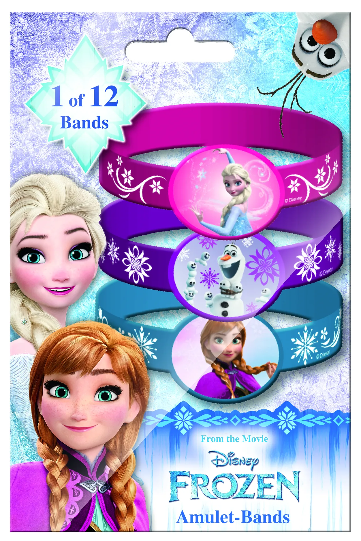 Колекционерска гривна с амулет, Craze, Frozen