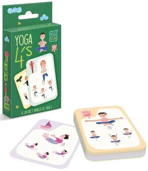 Образователна игра, Buki France, Йога карти