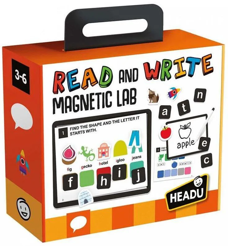 Образователна игра, Headu, Прочети и напиши, Магнитна лаборатория