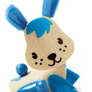Бамбукова фигурка, Hape, Заек, 5 x 4 x 5 см