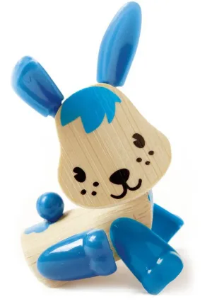 Бамбукова фигурка, Hape, Заек, 5 x 4 x 5 см