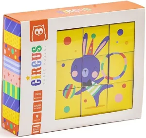 Детски кубчета, Eurekakids, Circus, 9 броя