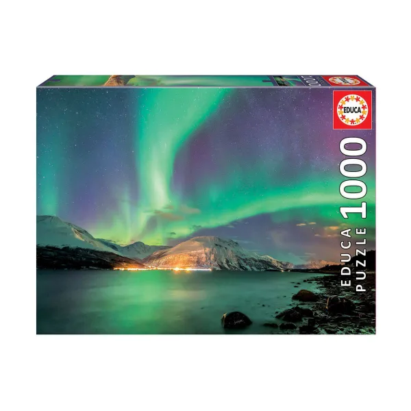 Северното сияние - пъзел 1000 части
