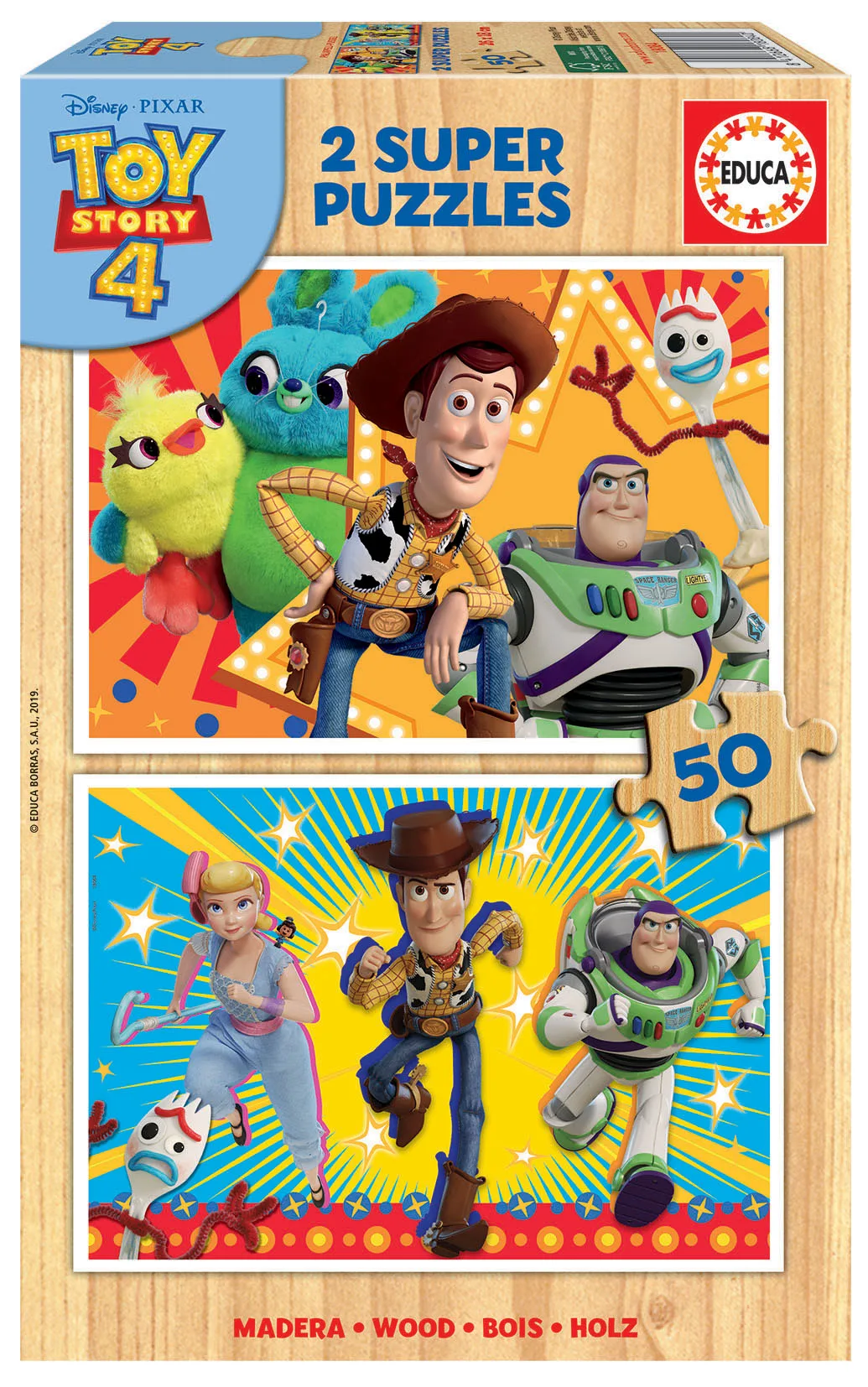 Играта на играчките 4 – пъзел  2х50 части