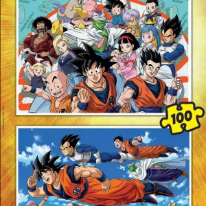 Dragon Ball - пъзел 2х100 части