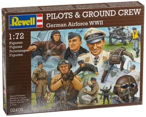 Фигури, Revell, Немски пилоти и наземен екипаж от Втората Световна Война, 30 бр