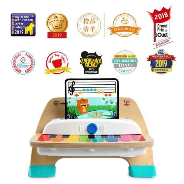 Дървено, Сензорно пиано, Baby Einstein
