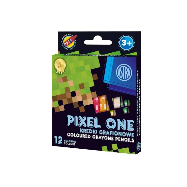 Графитни пастели, Astra, Pixel One, 12 цвята