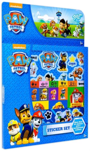 Комплект стикери, Totum, Paw Patrol, 50 броя