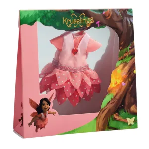 Аксесоари за кукла, Kruselings Doll, Бална рокля червена, 16.5 см