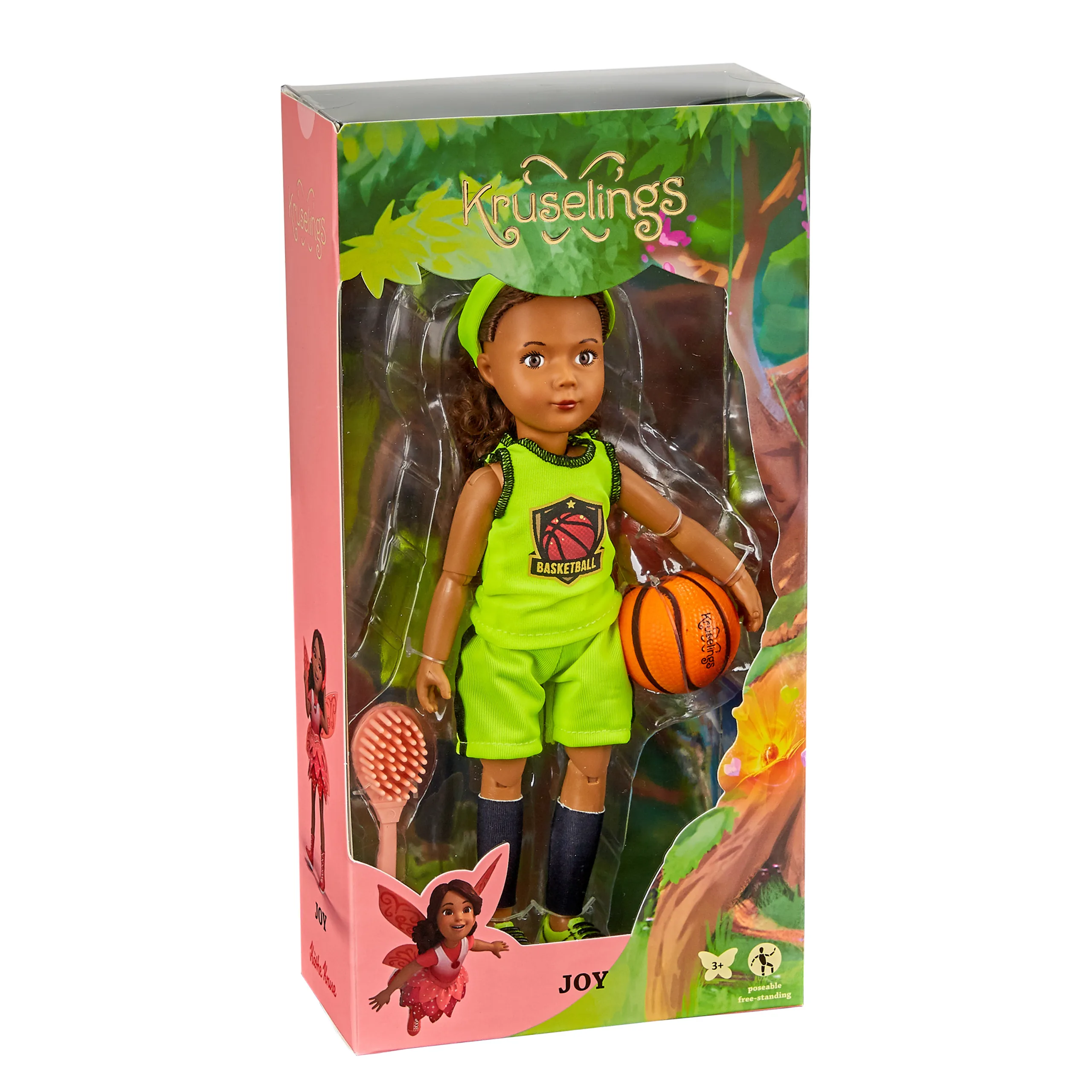 Кукла с аксесоари, Kuselings Doll, Джой Баскетболист, 29 см