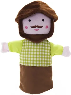 Кукла за куклен театър, Hape, Ловец, 25 х 25 cm