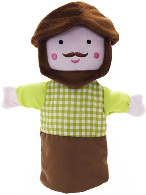 Кукла за куклен театър, Hape, Ловец, 25 х 25 cm
