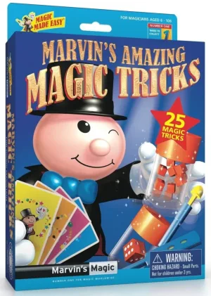 Комплект фокуси, Marvin′s Magic, Невероятните фокуси на Марвин, Част 1, 25 фокуса
