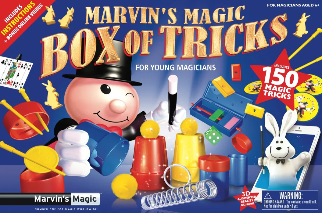 Магически комплект, Marvin&prime;s Magic, 150 магически фокуса за млади магьосници