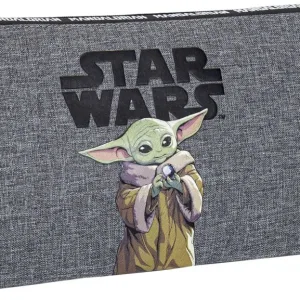 Ученически несесер, Kstationery, Baby Yoda, Mandalorian, 23 x 12 x 2 cm