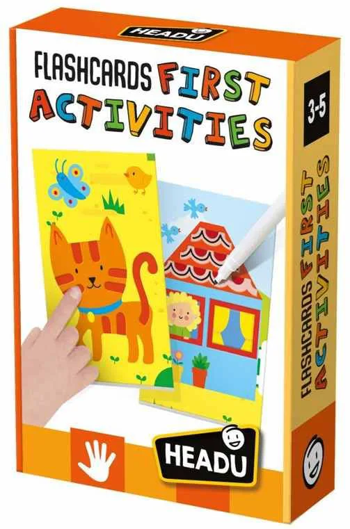 Образователна игра, Headu, Флаш карти, Първи дейности