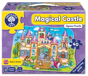 Детски пъзел, Orchard Toys, Магически замък, 40 части