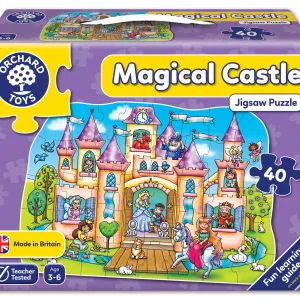 Детски пъзел, Orchard Toys, Магически замък, 40 части