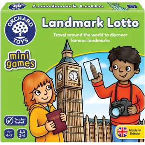 Детска образователна игра, Orchard Toys, Лото със забележителности