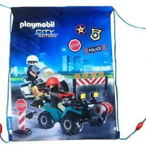 Спортна чанта, Astra, PL-12, Playmobil, Полиция, 44 x 33 см
