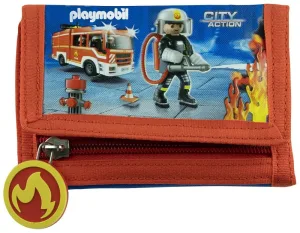 Детско портмоне, Astra, PL-05, Playmobil, Пожарна, 25 x 12,3 см