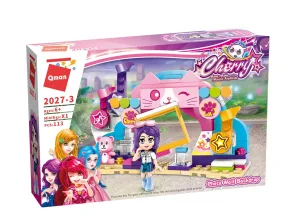 Конструктор, Qman, Cherry, Снимка на фона на стена, 113 части