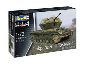 Танк  Flakpanzer III Ostwind - сглобяем модел