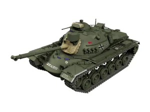 Танк M48 A2CG - сглобяем модел
