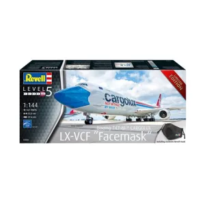 Боинг 747-8F LX-VCF Facemask - сглобяем модел