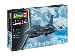 Самолет Локхиит Martin F-16D 2014 - сглобяем модел