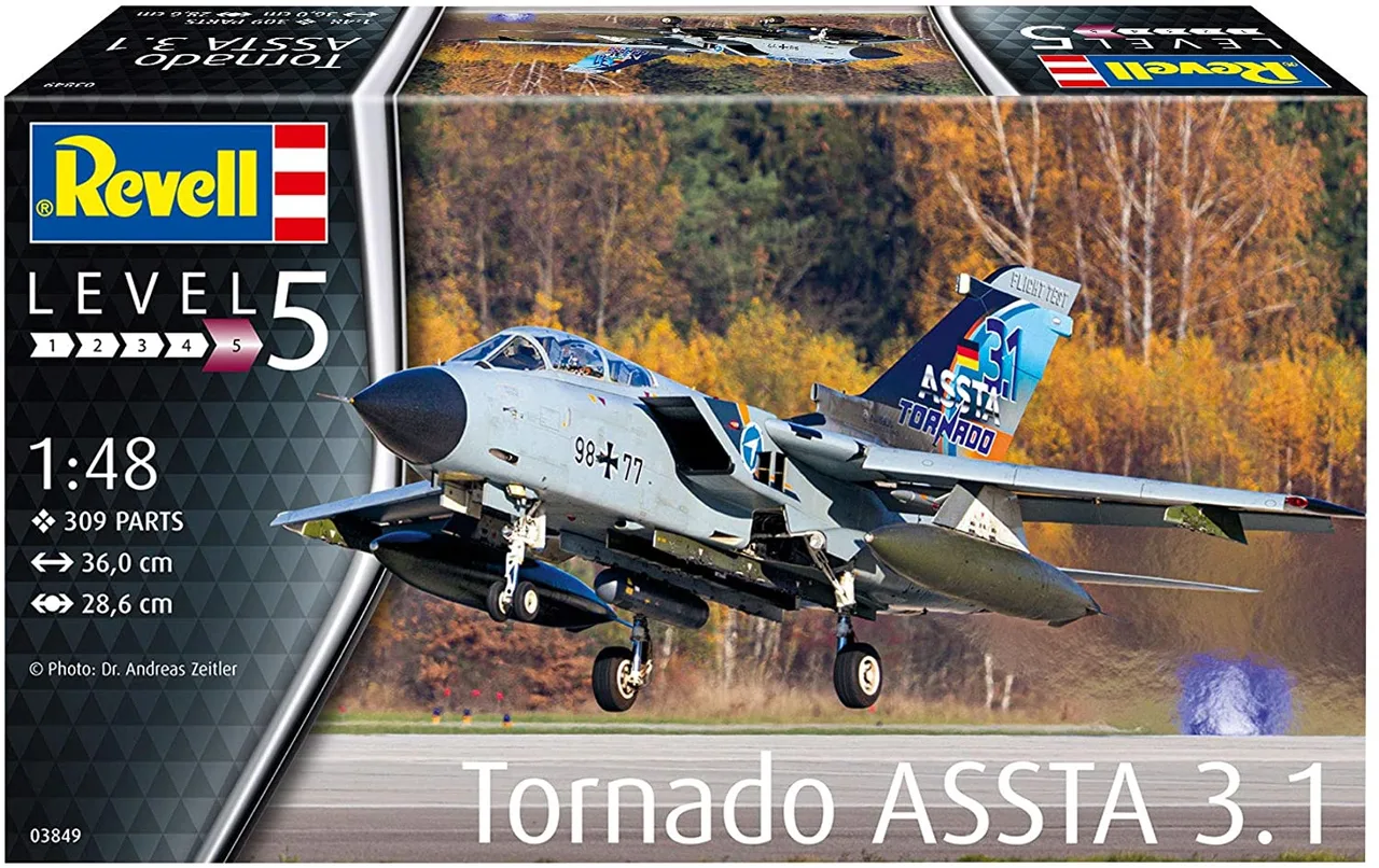 Самолет Торнадо ASSTA 3.1 – сглобяем модел
