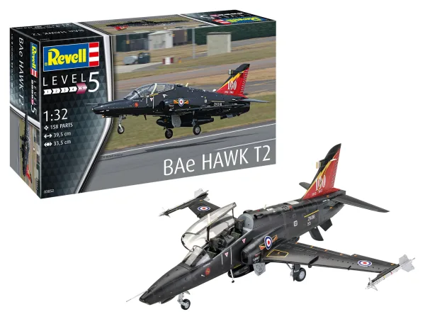 Изтребител BAe Hawk T2 - сглобяем модел