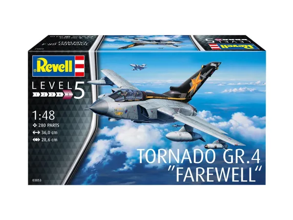 Самолет Торнадо GR.4 Farewell - сглобяем модел