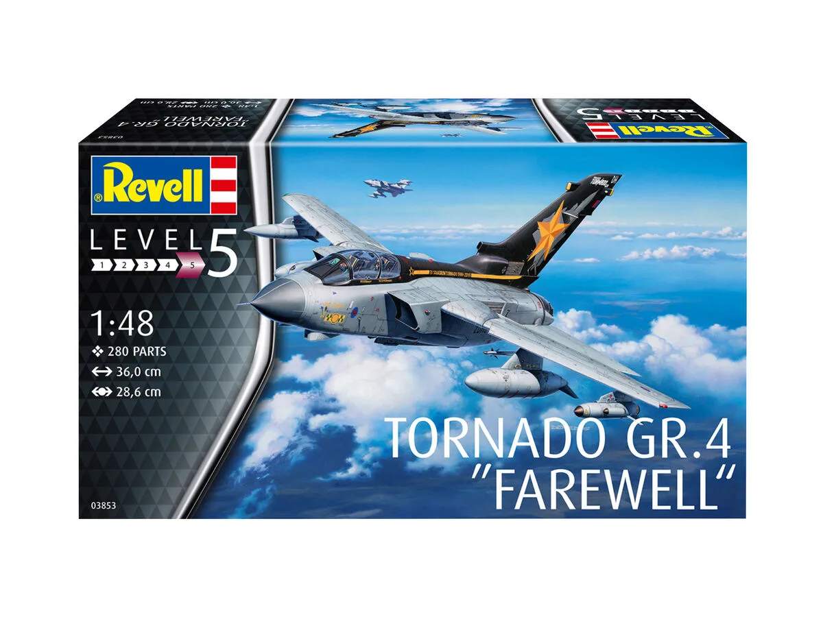 Самолет Торнадо GR.4 Farewell – сглобяем модел