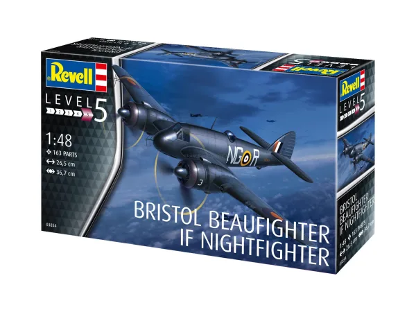Изтребител Bristol Beaufighter - сглобяем модел