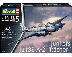 Самолет Юнкерс Ju188 A-2 Rächer - сглобяем модел