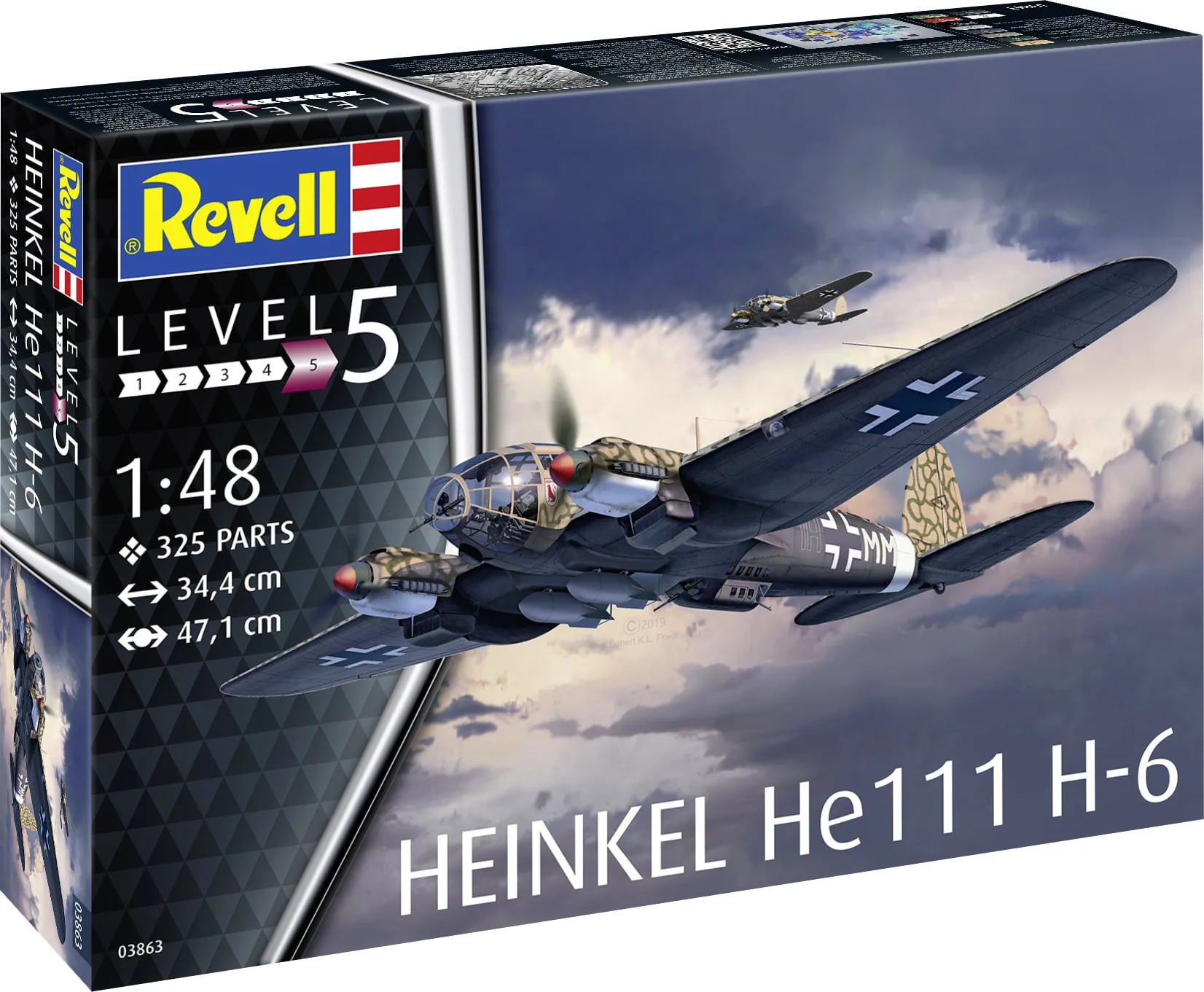 Самолет Хенкел He111 H-6 – сглобяем модел