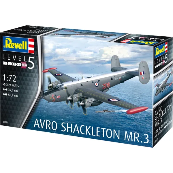 Самолет Avro Shackleton Mr.3 - сглобяем модел