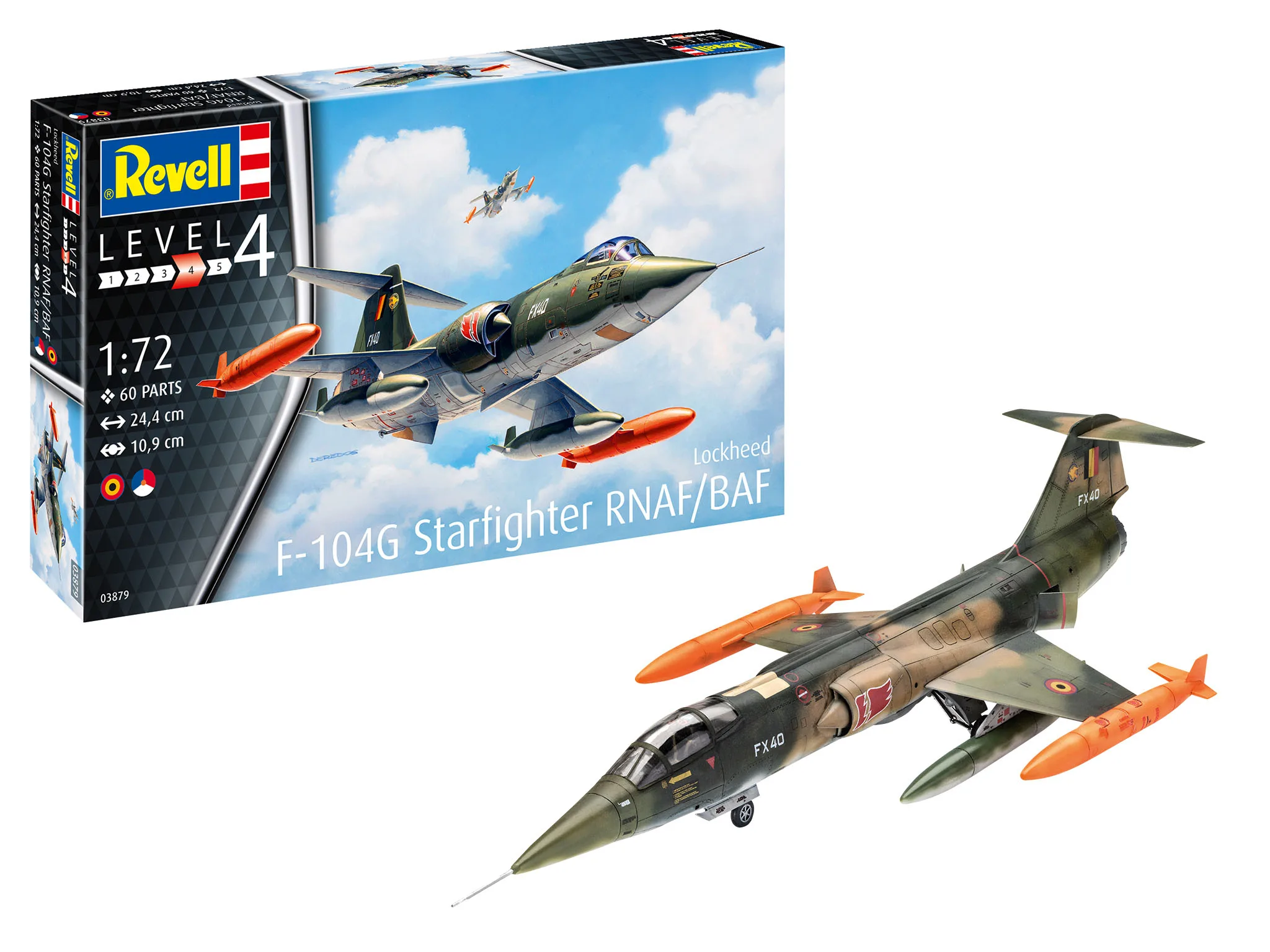 Самолет Локхиит F-104G Starfighter  – сглобяем модел