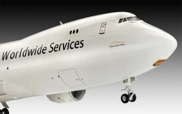 Боинг 747-8F - сглобяем модел