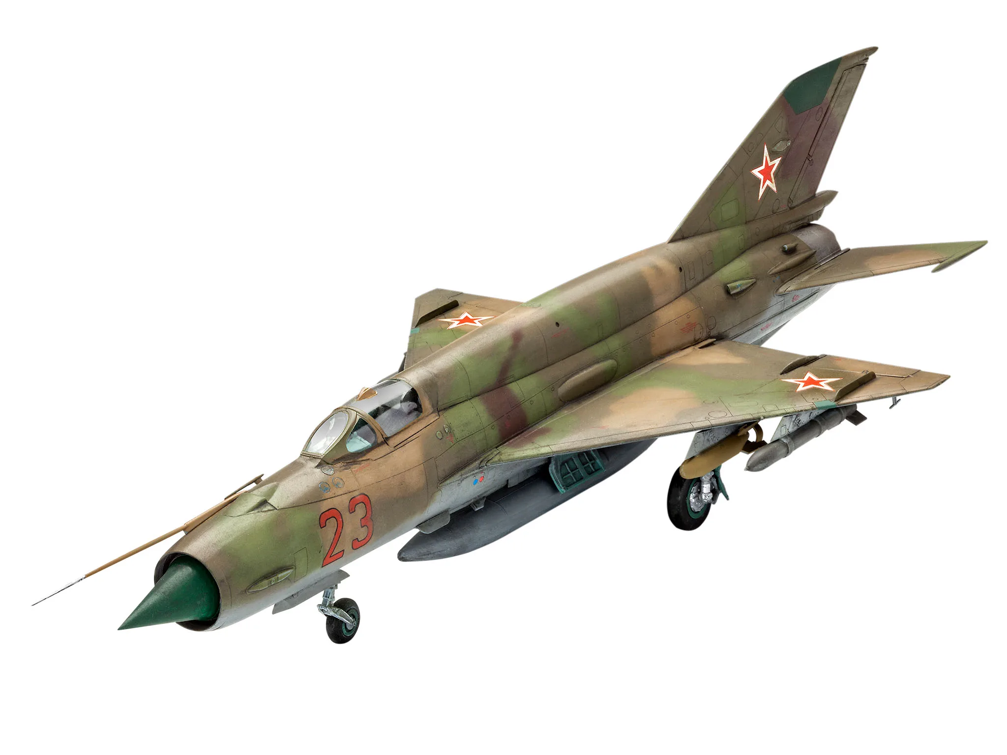 Самолет Mig-21 – сглобяем модел