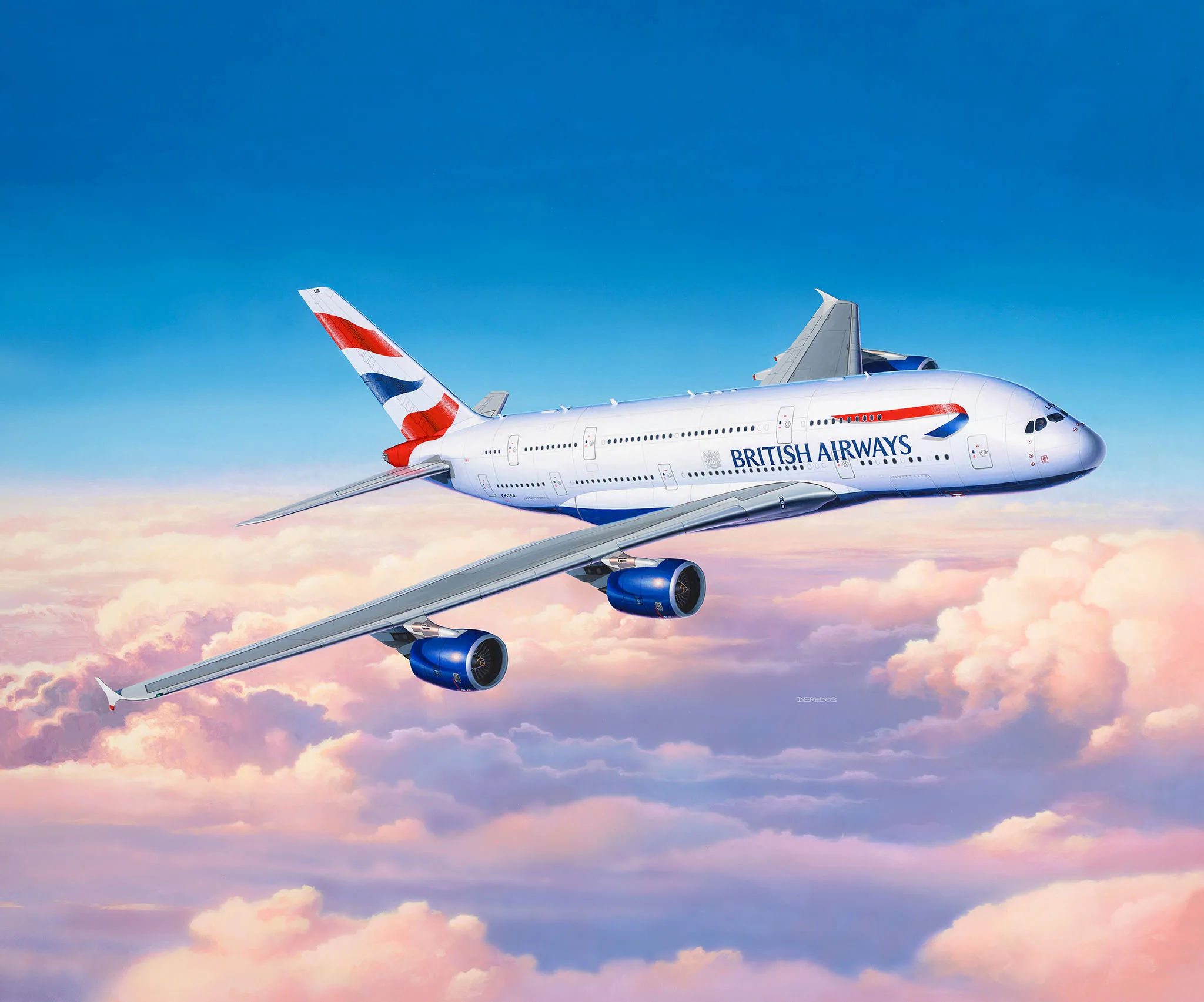 Еърбъс A380-800 –  сглобяем модел