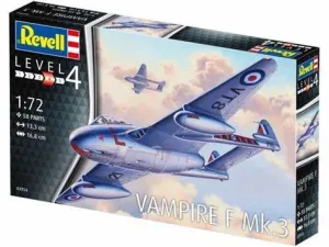 Вампайър F Mk.3 - сглобяем модел