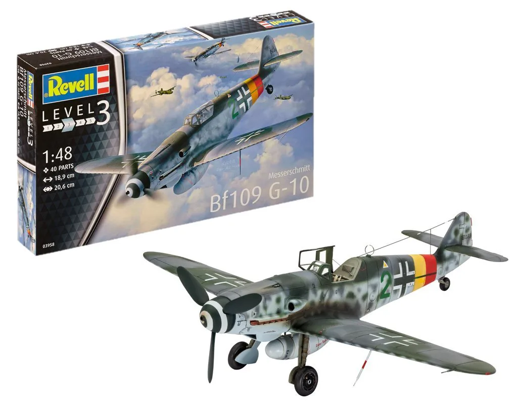 Месершмит Bf109 G-10 – сглобяем модел