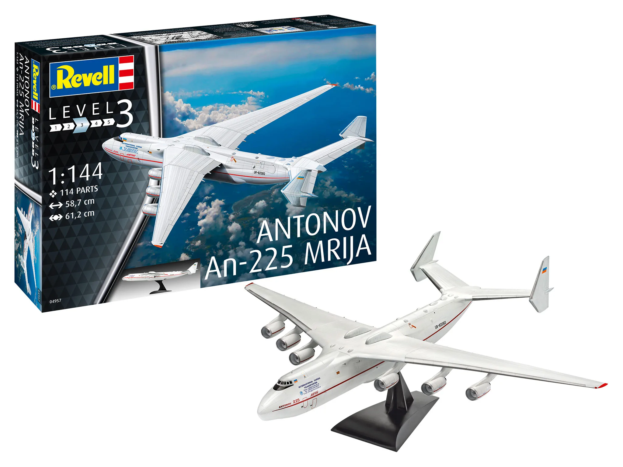 Самолет Антонов AN-225 Mrija – сглобяем модел